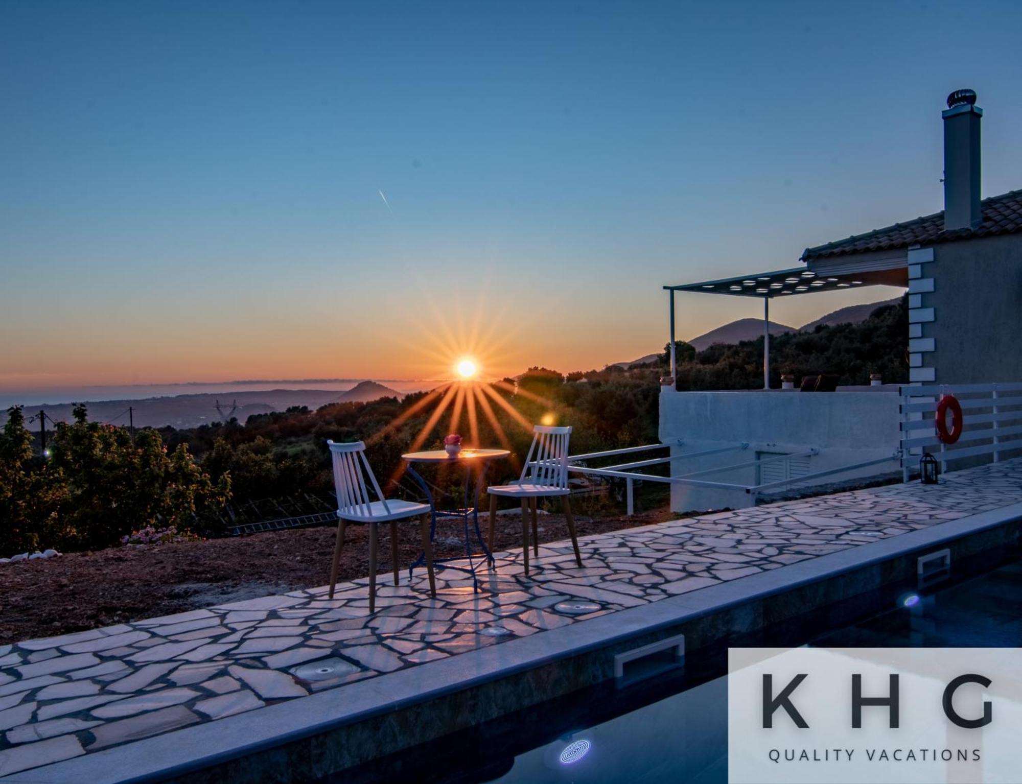 Skoumas Villa Surrounded By Olive Trees! Vlachata Exterior photo