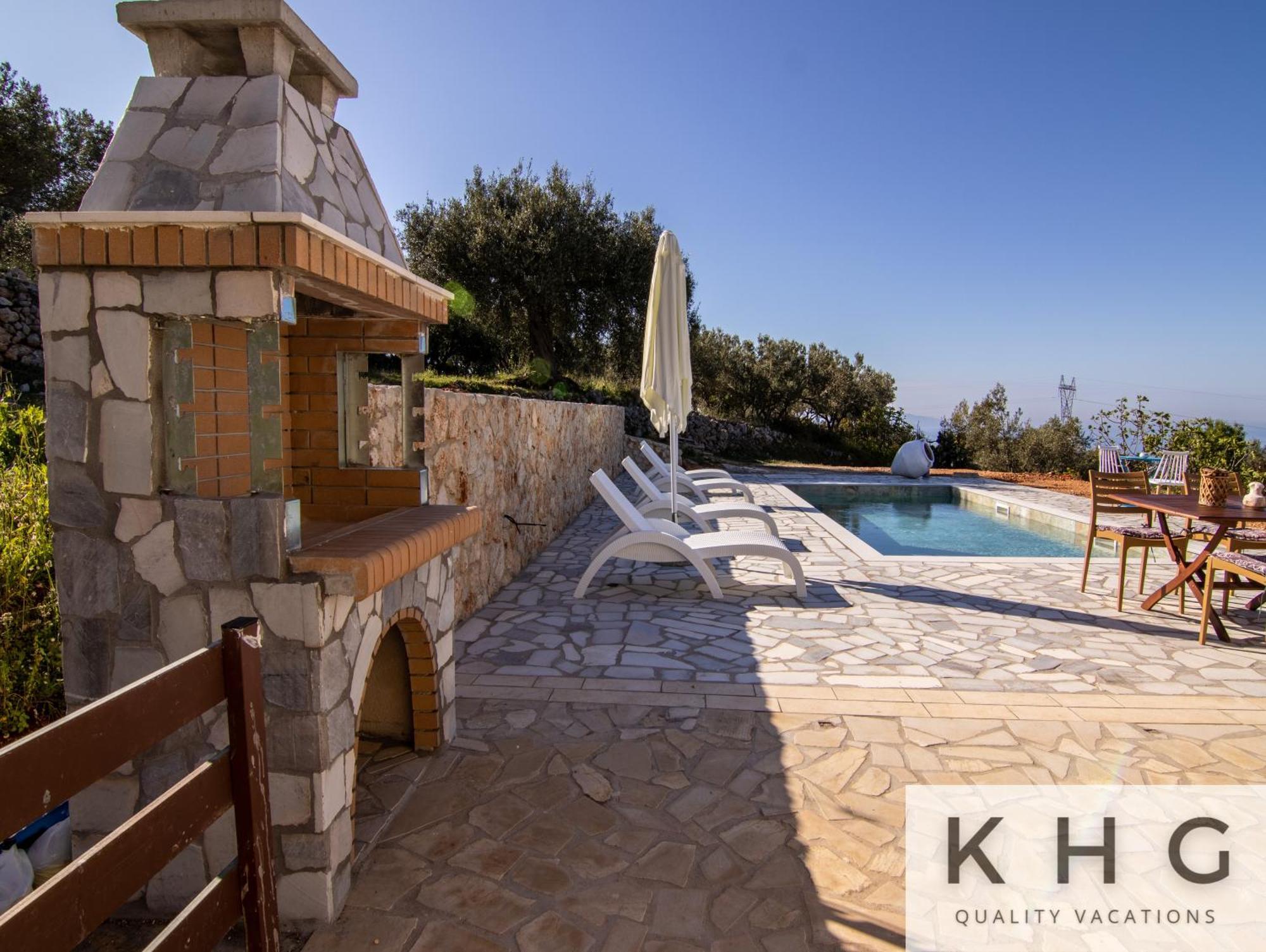 Skoumas Villa Surrounded By Olive Trees! Vlachata Exterior photo